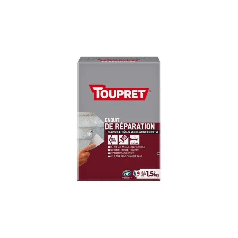 Dernier Modèle ENDUIT RÉPARATION 1.5KG – TOUPRET