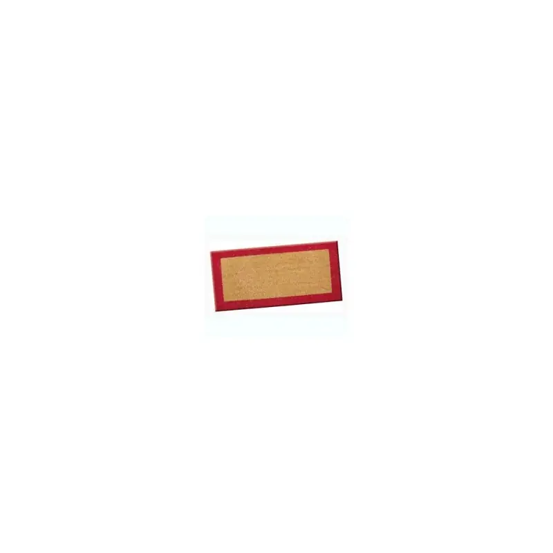Offre Limitée TAPIS 17 BORDE 33X60 ROUGE – DELZONGLE