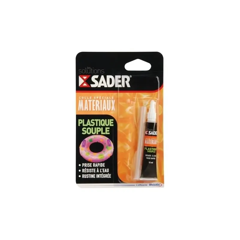 COLLE PLASTIQUE SOUPLE 12ML – SADER Meilleur Choix