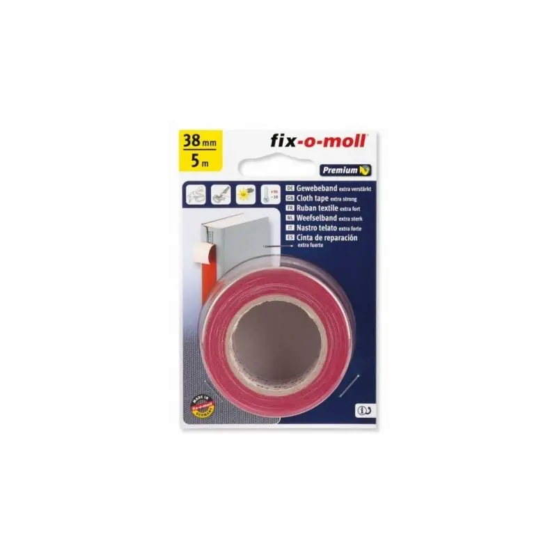 Solde ADHESIF REPARATION 5MX38MM ROUGE