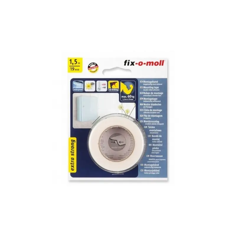 ADHESIF DOUBLE FACE 30KG 1,5MX19MM Offre Exclusive