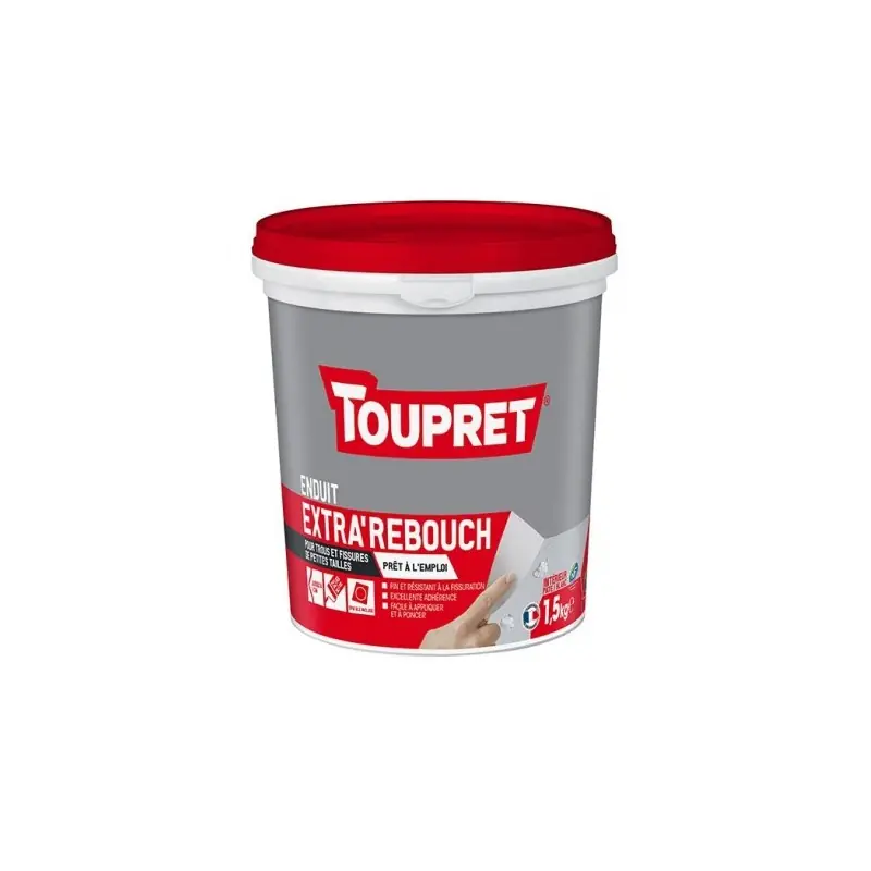 ENDUIT EXTRA REBOUCH PÂTE 1.5KG – TOUPRET Marque