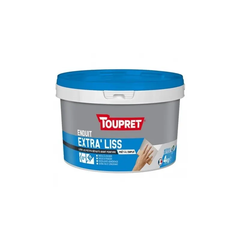 Top Vente ENDUIT EXTRA‘LISS 4KG – TOUPRET