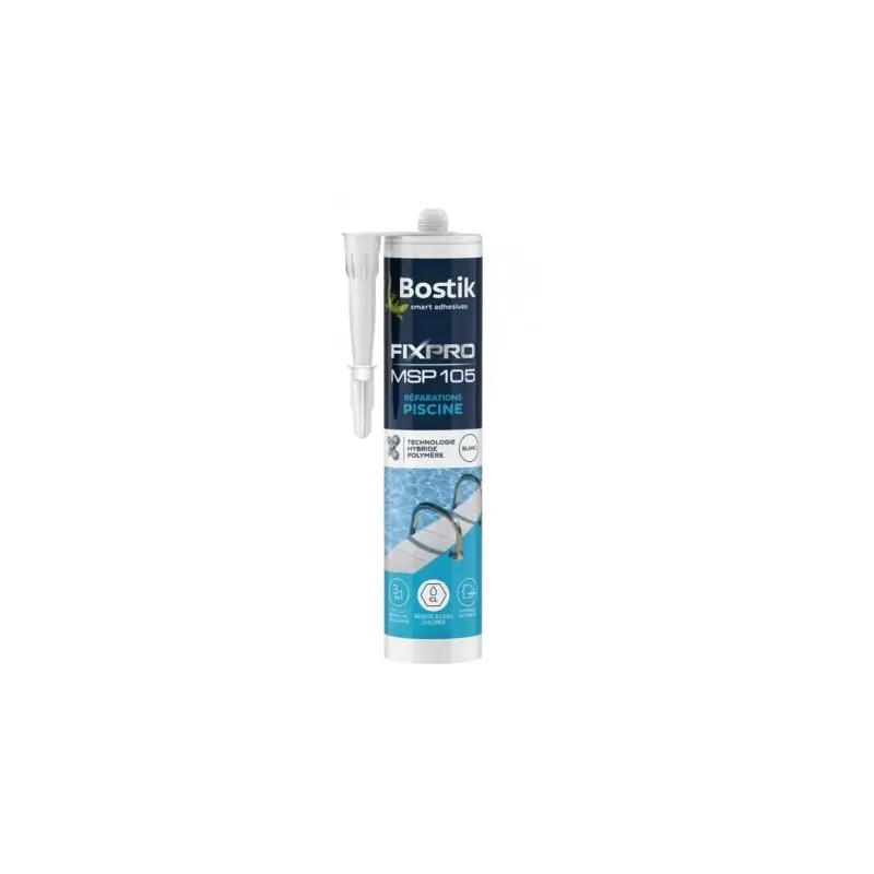 MASTIC RÉPARATION PISCINE 290ML – BOSTIK Meilleur Choix