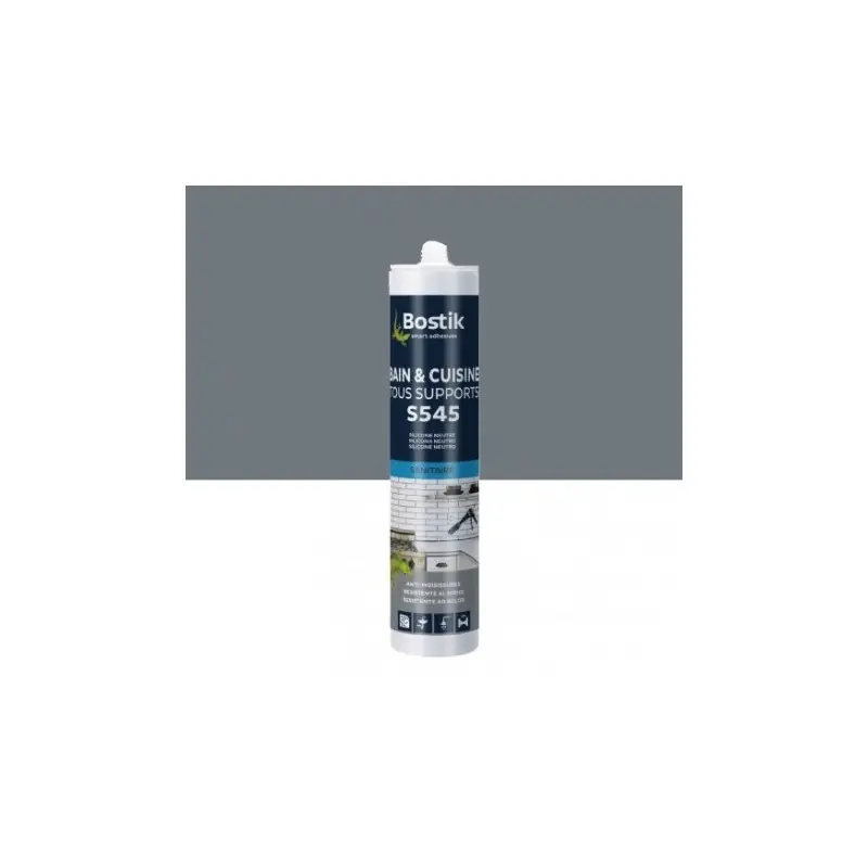 MASTIC BAIN & CUISINE S545 ANTHRACITE 300ML – BOSTIK Meilleur Choix