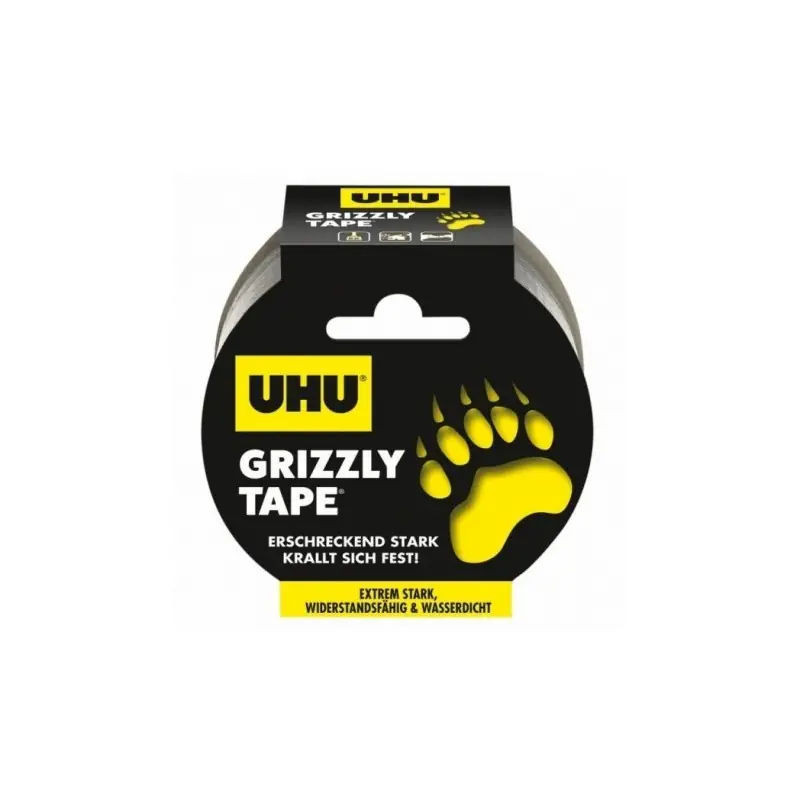 ADHÉSIF GRIZZLY GRIS 10M – UHU Meilleur Choix