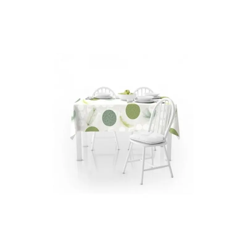 TOILE CIRÉE ENDUIT DUVET VERT – VENDU AU ML Quantité Limitée