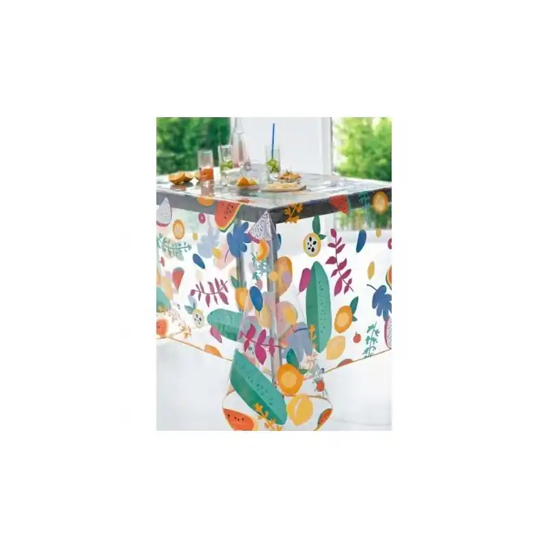 Offre Du Jour TOILE CIRÉE TRANSLUCIDE FRUITELLA 140X220CM
