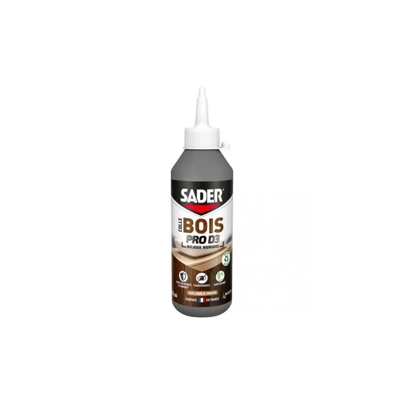 COLLE BOIS PRO D3 750G – SADER Expédition Rapide