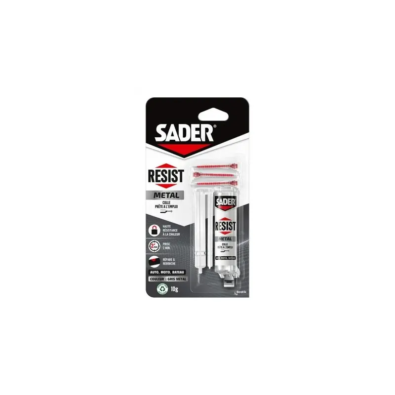 COLLE RESIST‘MÉTAL 10G – SADER Offre Limitée