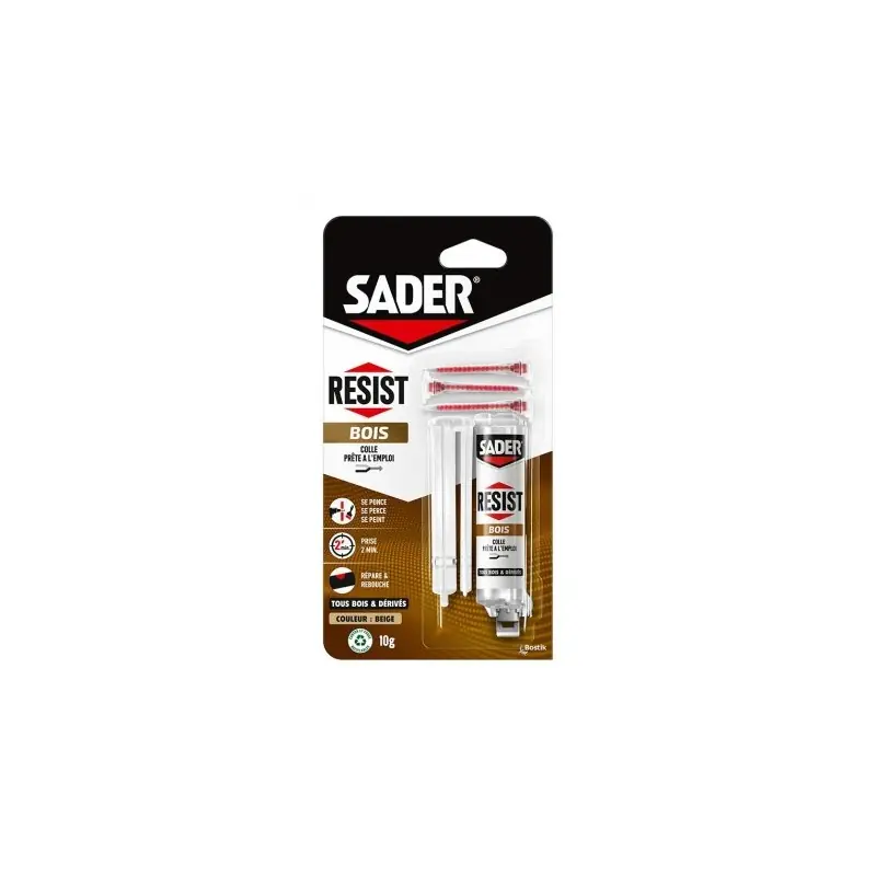 Haute Qualité COLLE RESIST‘BOIS 10G – SADER