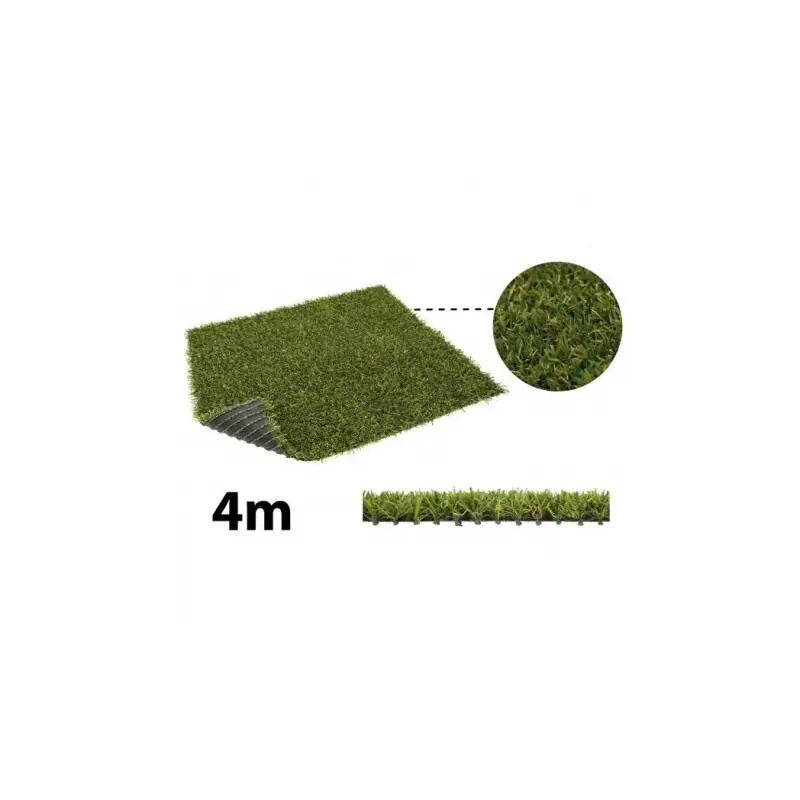 Authentique GAZON SYNTHÉTIQUE ALINA LARGEUR 4M – VENDU AU ML