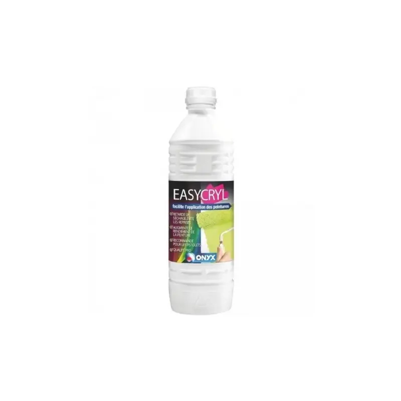 Expédition Rapide ADDITIF PEINTURE EASYCRYL 1L – ONYX