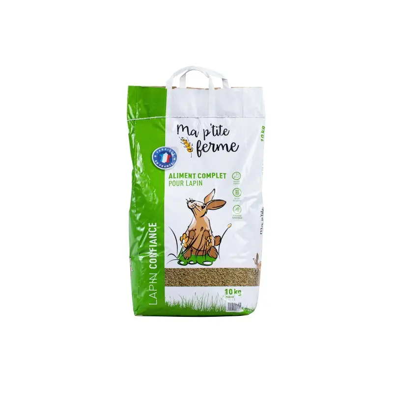 ALIMENT COMPLET LAPIN CONFIANCE 10KG – MA P‘TITE FERME Jusqu&rsquo;à Épuisement Des Stocks