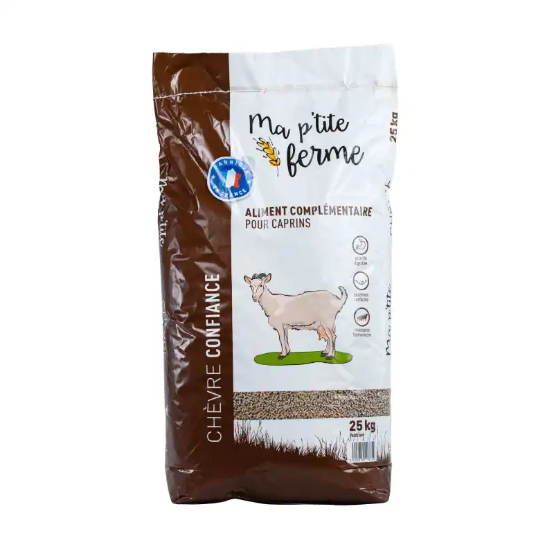 CHÈVRE CONFIANCE 25KG – MA P‘TITE FERME Meilleur Choix