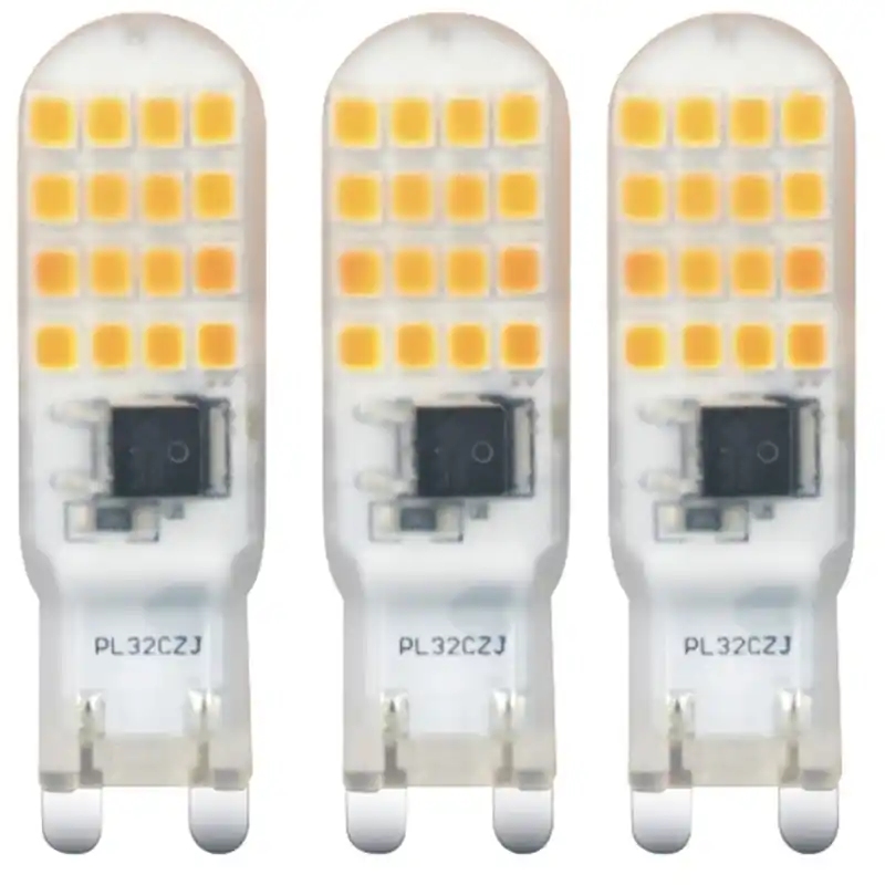 Prix Bas Boite de 3 ampoules LED SMD G9 Capsule – 4 W 40 W Blanc neutre 4000 K – EXOLIGHT