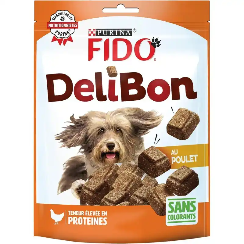 Commande En Gros FRIANDISES CHIEN DELIBON GOÛT POULET 130G – FIDO