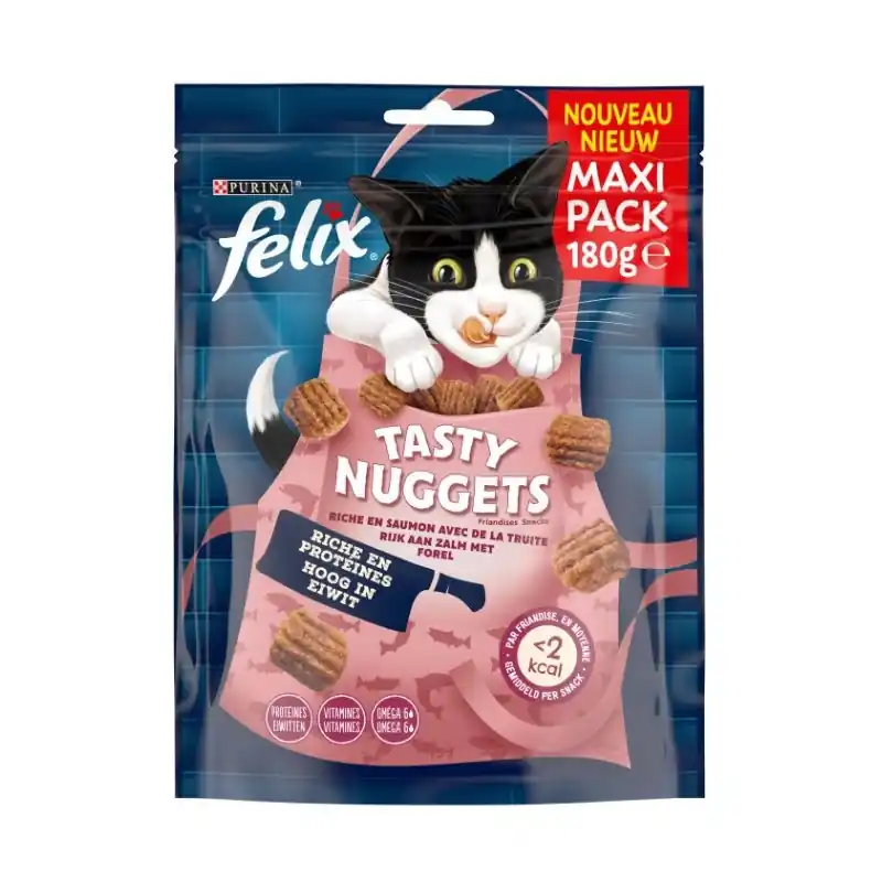 Offre Limitée FRIANDISES CHAT SAUMON/TRUITE 180G – FELIX