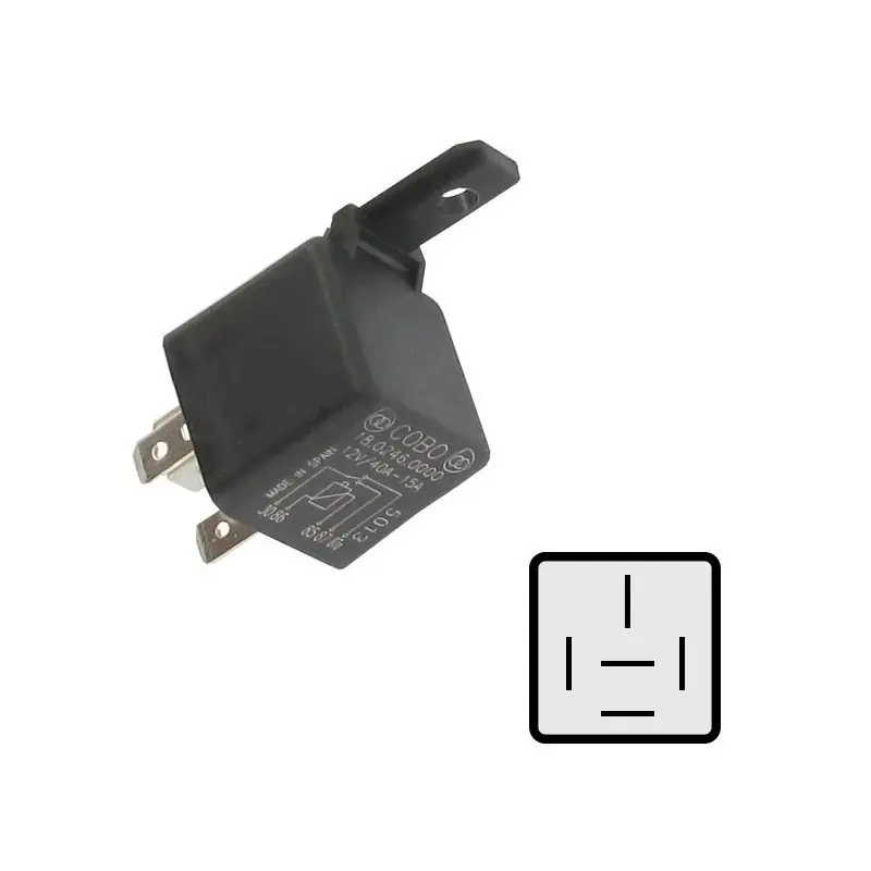 Achat Immédiat Relais 12V – 20-30A – 5 broches – universel