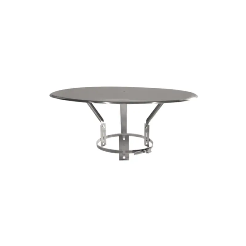 CHAPEAU PLAT INOX D.125 A 200 Commande En Gros