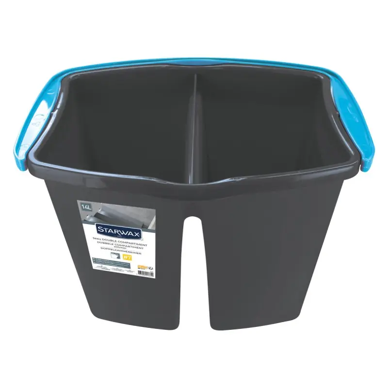 SEAU DOUBLE BAC 14L – STARWAX Prix Bas