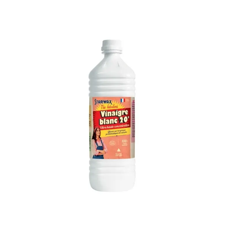 VINAIGRE 20° 1L – STARWAX THE FABULOUS Haute Qualité