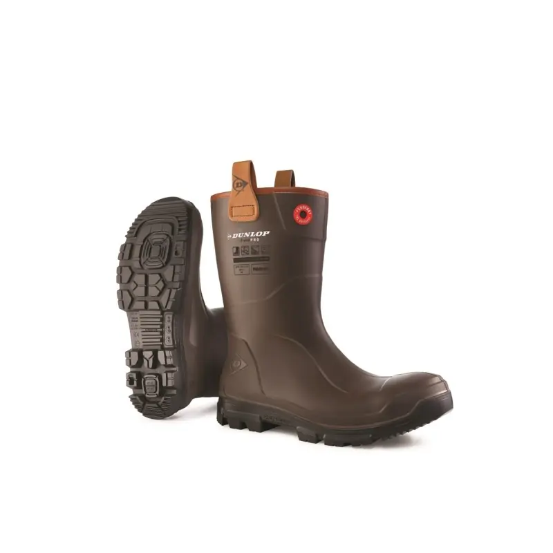 Nouvelle Collection BOTTE RIGPRO MARRON MIXTE CI SRC – DUNLOP