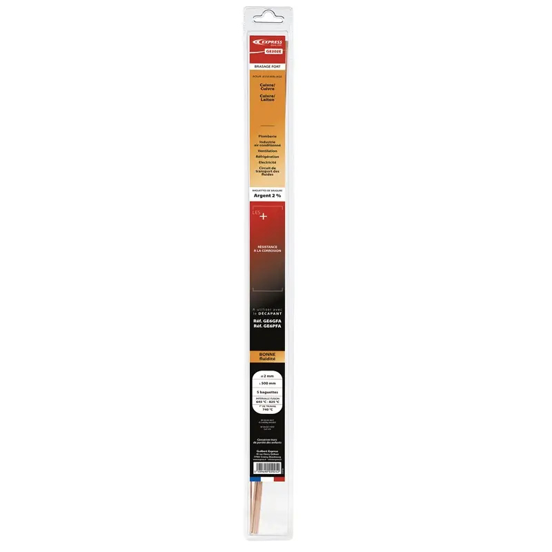 Offre Exclusive BAGUETTES DE BRASURE ARGENT X5 – EXPRESS
