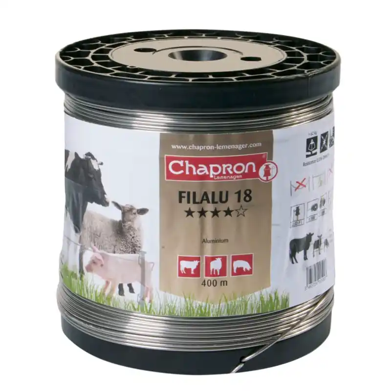 Promotion Saisonnière CÂBLE CLÔTURE ALU 1.8MM 400M – CHAPRON