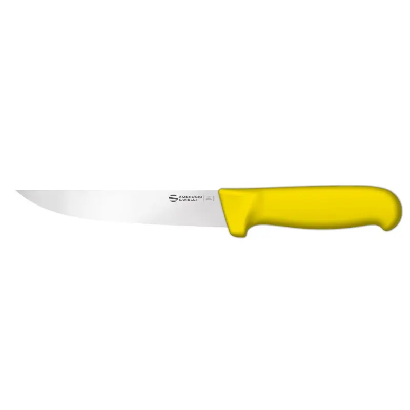 COUTEAU A DESOSSER 18CM JAUNE – SANELLI Offre Spéciale