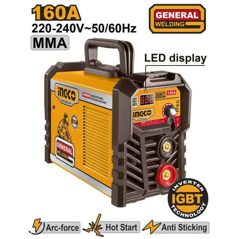 Populaire POSTE À SOUDER MMA INVERTER 80V 15-160A – INGCO
