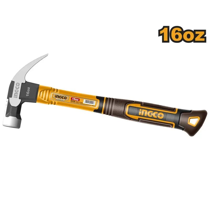 MARTEAU ARRACHE-CLOU MAGNÉTIQUE 450G – INGCO Dernière Chance