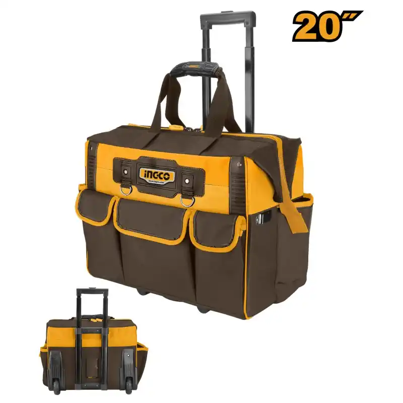 Certifié SAC À OUTILS 19 POCHES 20KG – INGCO