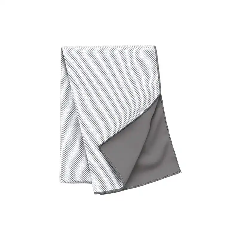 SERVIETTE RAFRAÎCHISSANTE BLANCHE/GRISE Top Vente