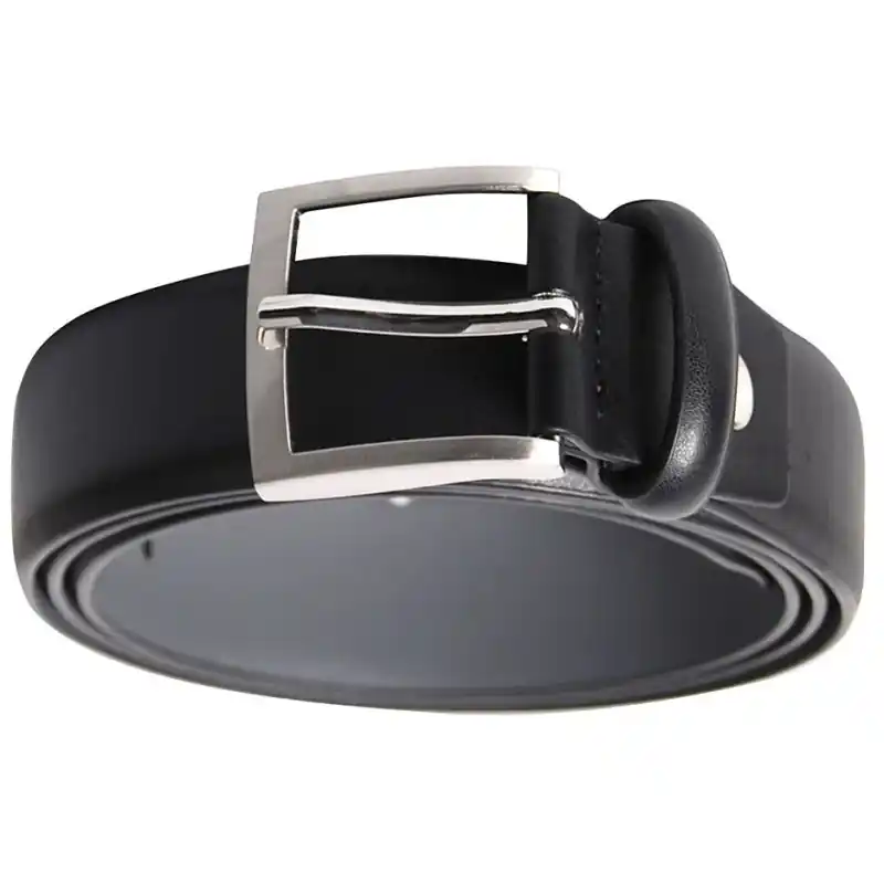 CEINTURE CUIR 35MM NOIR – TALUX Meilleur Choix