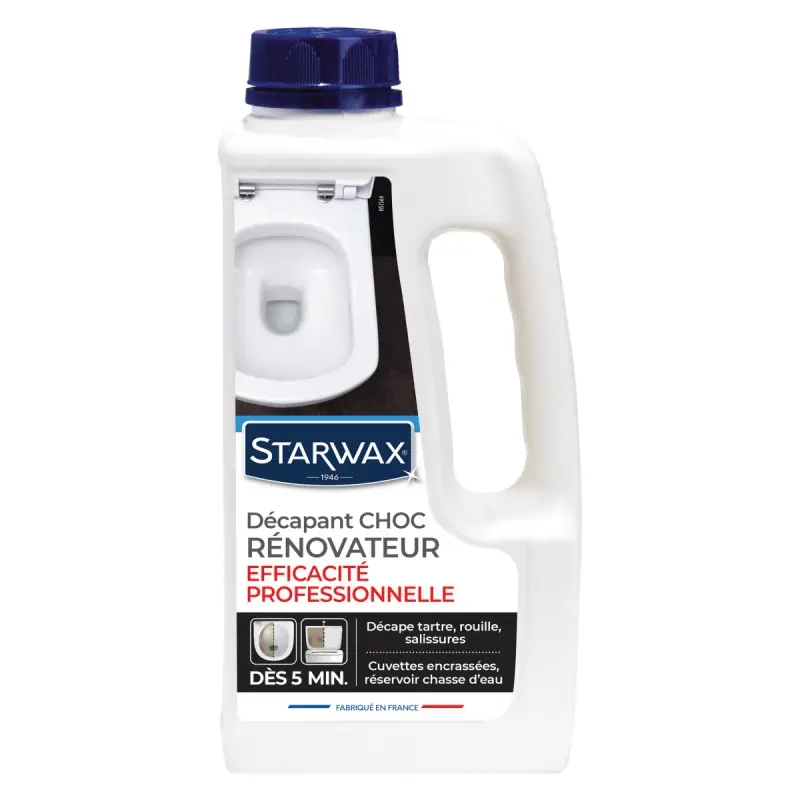 Seulement Aujourd&rsquo;hui DÉCAPANT WC CHOC CUVETTE ET CHASSE 1L – STARWAX