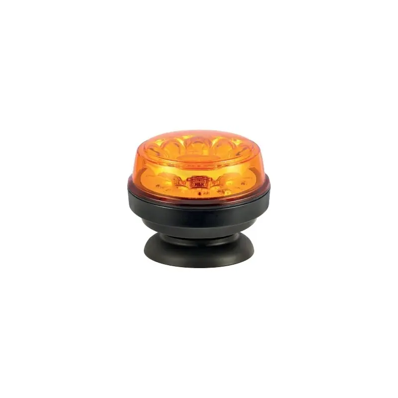GYROPHARE LED MAGNÉTIQUE 12V-24V PLAT – MACXI ROAD Expédition Rapide