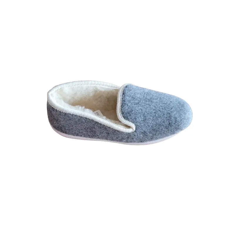 CHAUSSON FEMME COURCHEVEL GRIS Petit Prix
