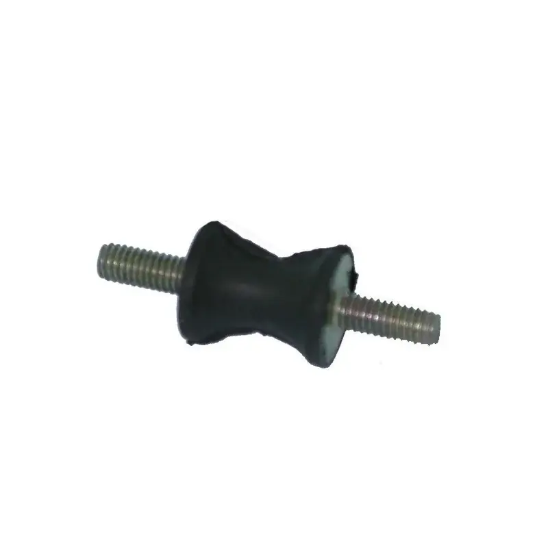 Silent bloc – amortisseur universel format diabolo – mâle-mâle – longueur 15mm – diamètre 12mm – filetage M4 x 7mm. Prix Promo