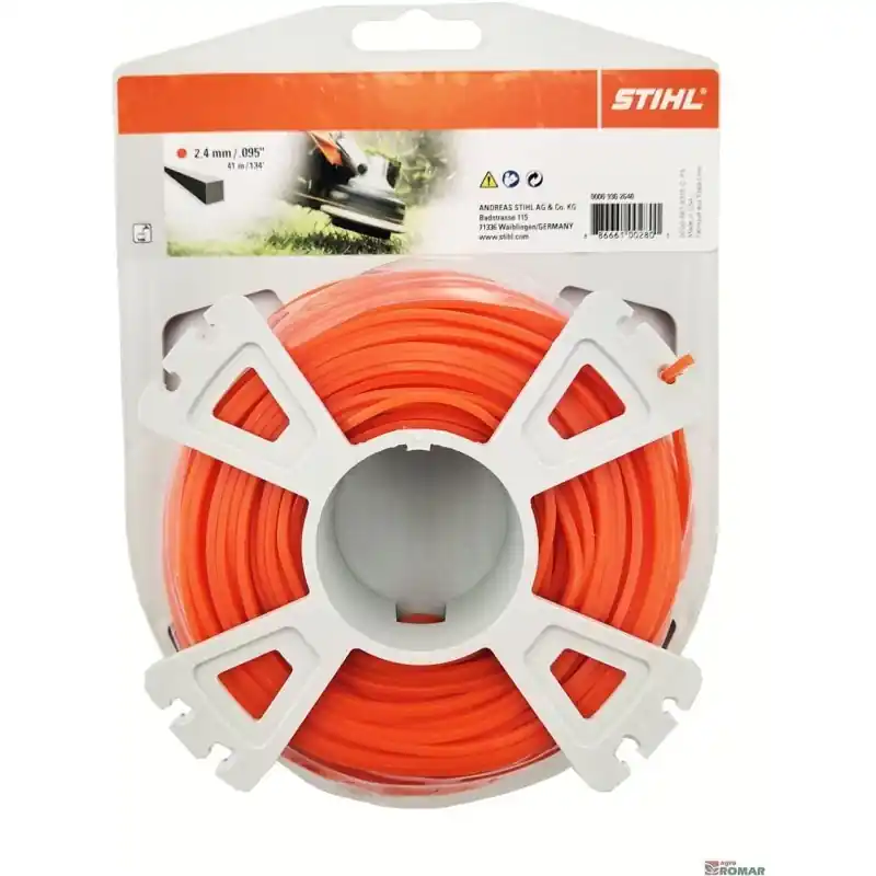 Satisfait Ou Remboursé FIL NYLON CARRÉ Ø2.4MM x 43M – STIHL