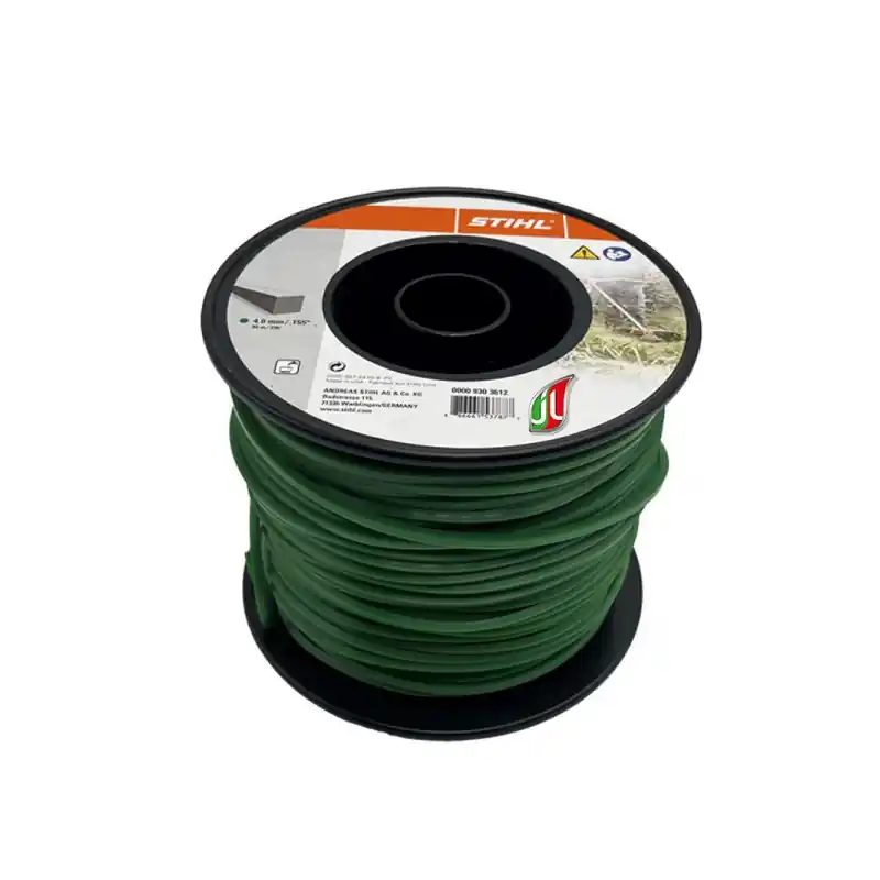 FIL NYLON CARRÉ Ø4 MM – ROULEAU 90 M – STIHL Vente Directe