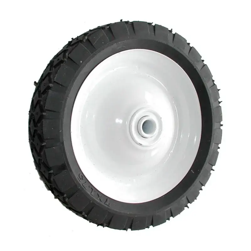 Marque Roue en acier à moyeu déporté TORO – WHEEL HORSE – diamètre extérieur 178mm – alésage 12,7mm – largeur 44mm