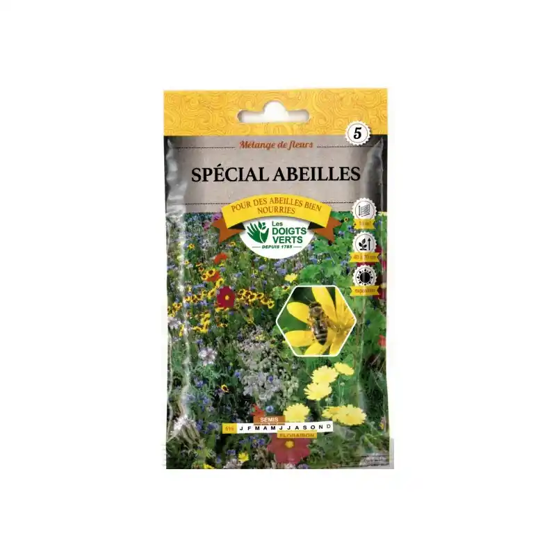 Offre Limitée MELANGE FLEURS SPECIAL ABEILLES 20G – LES DOIGTS VERTS