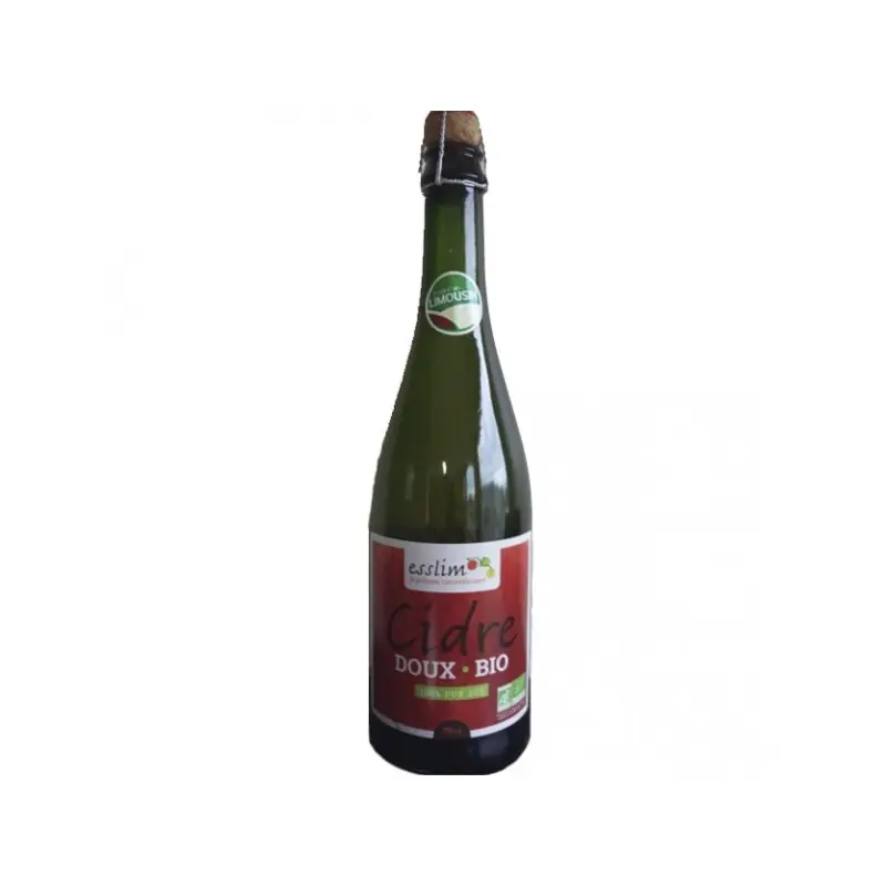 CIDRE DOUX BIO 75CL Offre Limitée