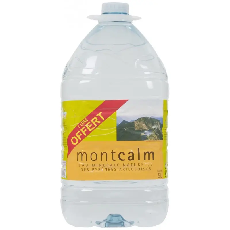 EAU MONTCALM 5L DONT 1L GRATUIT Affaire À Saisir