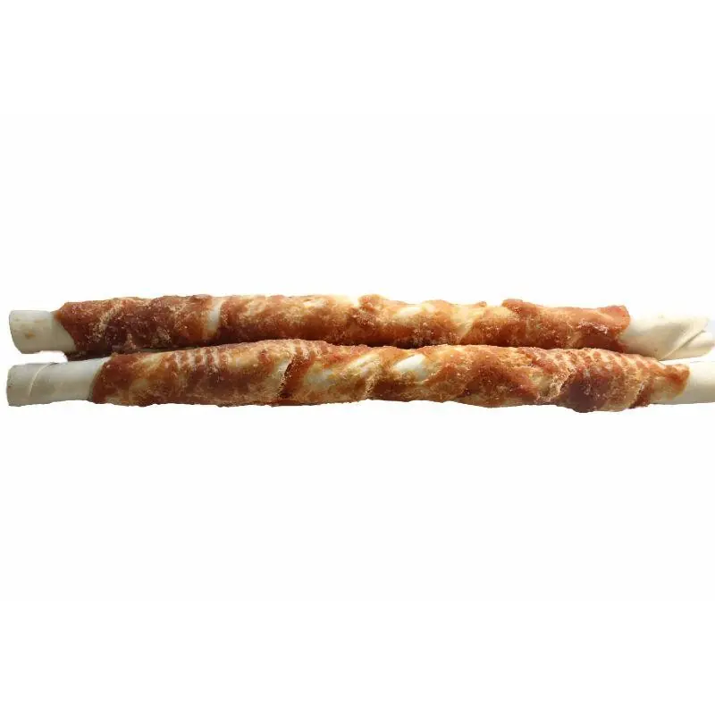 BÂTONS À MÂCHER AU POULET 26CM – BUBIMEX Vente Flash