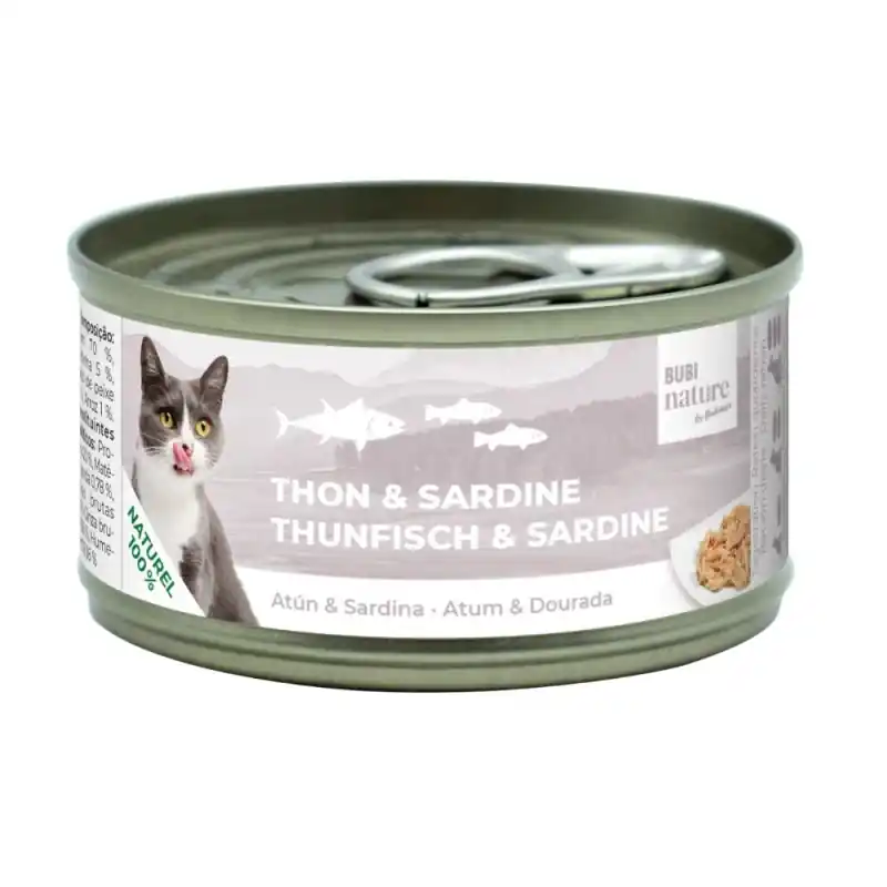 BUBI NATURE THON & SARDINE 70G – BUBIMEX Achetez Aujourd&rsquo;hui