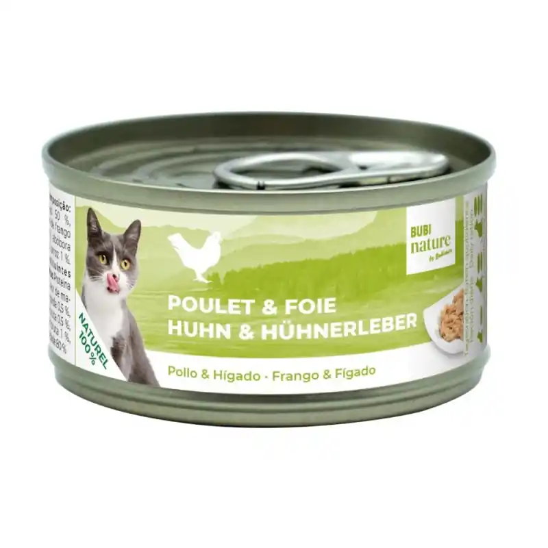 BUBI NATURE POULET & FOIE 70G – BUBIMEX Offre Exclusive