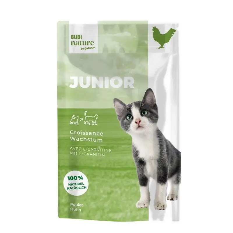 BUBI NATURE SACHET JUNIOR DE POULET 70G – BUBIMEX Produit De Marque