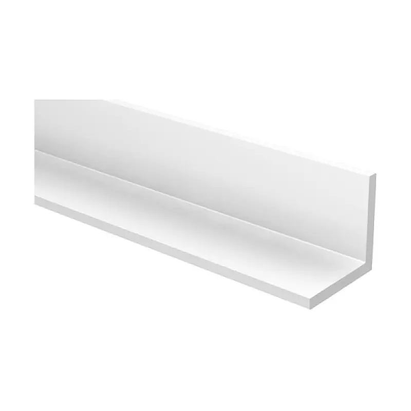 Affaire À Saisir CORNIÉRE ÉGALE PVC BLANC 10X10X1 L.2.50